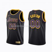 Maillot Los Angeles Lakers Personnalise Earned 2020-21 Noir