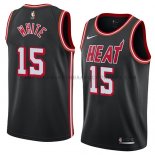 Maillot Miami Heat Okaro White Classic 2018 Noir