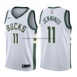 Maillot Milwaukee Bucks Brandon Jennings Association 2017-18 Bla