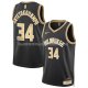 Maillot Milwaukee Bucks Giannis Antetokounmpo Select Series Or Noir