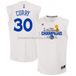 Maillot NBA Campeon Final Golden State Warriors Curry 2017 Blanc