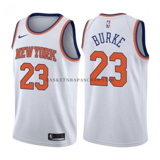 Maillot New York Knicks Trey Burke Association 2017-18 Blanc