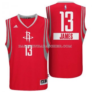 Maillot Noel Houston Rockets Harden 2014 Rouge
