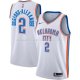 Maillot Oklahoma City Thunder Shai Gilgeous-Alexander NO 2 Association Blanc