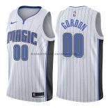 Maillot Orlando Magic Aaron Gordon Association 2017-18 Blanc