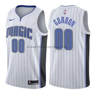 Maillot Orlando Magic Aaron Gordon Association 2017-18 Blanc