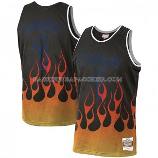 Maillot Orlando Magic Penny Hardaway Flames Noir