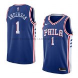 Maillot Philadelphia 76ers Justin Anderson Icon 2018 Bleu