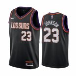 Maillot Phoenix Suns Cameron Johnson Ville Noir Maillot Phoenix Suns Cameron Johnson Ville Noir