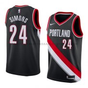 Maillot Portland Trail Blazers Anfernee Simons Icon 2018 Noir