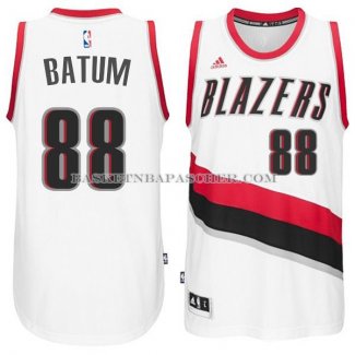 Maillot Portland Trail Blazers Batum Blanc