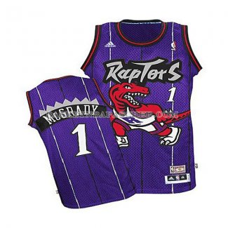 Maillot Retro Enfant Toronto Raptors McGrady Purpura