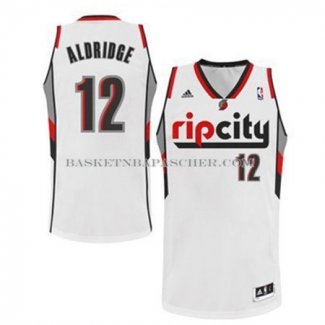 Maillot Rip City Portland Trail Blazers Aldridge Blanc