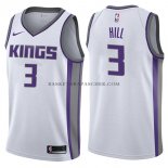 Maillot Sacramento Kings George Hill Association 2017-18 Blanc