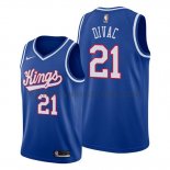 Maillot Sacramento Kings Vlade Divac Classic Edition 1990 1994 Bleu