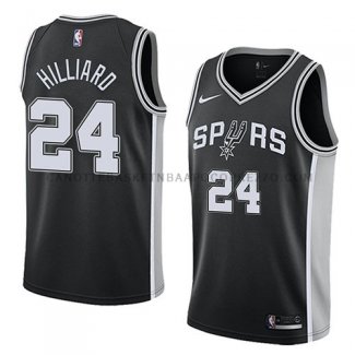 Maillot San Antonio Spurs Darrun Hilliard Icon 2018 Noir
