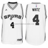Maillot San Antonio Spurs Derrick White Home 2017-18 Blanc