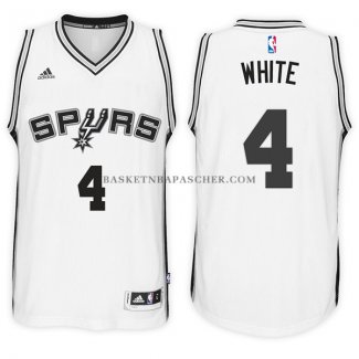 Maillot San Antonio Spurs Derrick White Home 2017-18 Blanc
