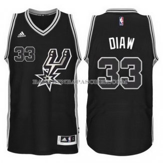 Maillot San Antonio Spurs Diaw Noir