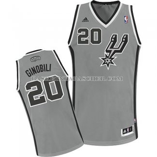 Maillot San Antonio Spurs Ginobili Gris