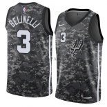 Maillot San Antonio Spurs Marco Belinelli Ville 2018 Gris