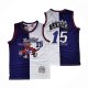 Maillot Tornto Raptors Vince Carter NO 15 Split Edition Volet Blanc