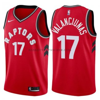 Maillot Toronto Raptors Jonas Valanciunas Icon 2017-18 Rouge
