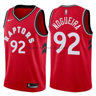 Maillot Toronto Raptors Lucas Nogueira Icon 2017-18 Rouge