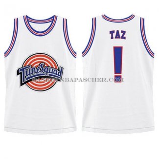 Maillot Tune Squad Taz Blanc