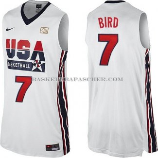 Maillot USA 1992 Bird Blanc
