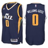 Maillot Utah Jazz Nigel Williams Goss Road Bleu Maillot Utah Jazz Nigel Williams Goss Road Bleu