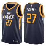 Maillot Utah Jazz Rudy Gobert Icon Apagado 2017-18 Bleu