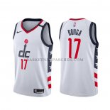 Maillot Washington Wizards Isaac Bonga Ville Blanc Maillot Washington Wizards Isaac Bonga Ville Blanc