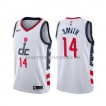 Maillot Washington Wizards Ish Smith Ville Blanc Maillot Washington Wizards Ish Smith Ville Blanc