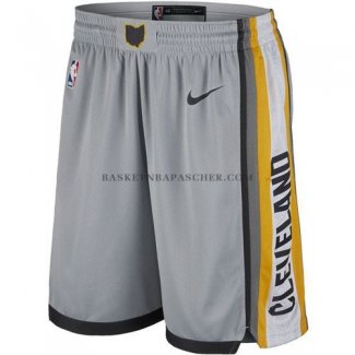 Short Cleveland Cavaliers Ciudad 2017-18 Gris