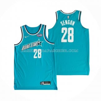 Maillot 2022 Rising Star Alperen Sengun NO 28 Barry Bleu