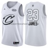 Maillot All Star 2018 Cleveland Cavaliers Lebron James Blanc
