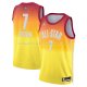 Maillot All Star 2023 Boston Celtics Jaylen Brown NO 7 Orange