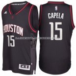 Maillot Alternate Black Space City Houston Rockets Capela Noir Maillot Alternate Black Space City Houston Rockets Capela Noir