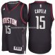 Maillot Alternate Black Space City Houston Rockets Capela Noir