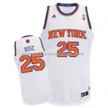 Maillot Authentique New York Knicks Rose Blanc