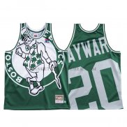 Maillot Boston Celtics Gordon Hayward Mitchell & Ness Big Face Vert