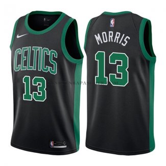 Maillot Boston Celtics Marcus Morris Statehombret 2017-18 Noir