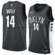 Maillot Brooklyn Nets Milton Doyle Statement 2018 Noir