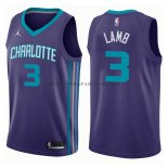 Maillot Charlotte Hornets Jeremy Lamb Statehombret 2017-18 Volet