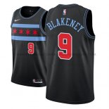 Maillot Chicago Bulls Antonio Blakeney Ciudad 2018-19 Noir