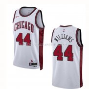 Maillot Chicago Bulls Patrick Williams NO 44 Ville 2022-23 Blanc