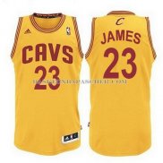 Maillot Cleveland Cavaliers James Jaune