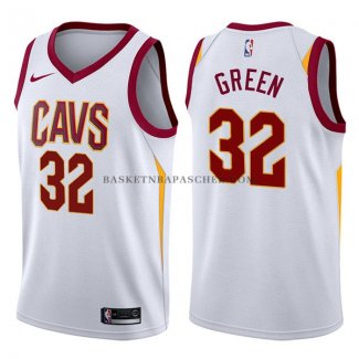 Maillot Cleveland Cavaliers Jeff 2017-18 Vert Swingman Associati