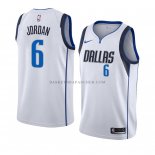 Maillot Dallas Mavericks Deandre Jordan Association 2018-19 Blan Maillot Dallas Mavericks Deandre Jordan Association 2018-19 Blan